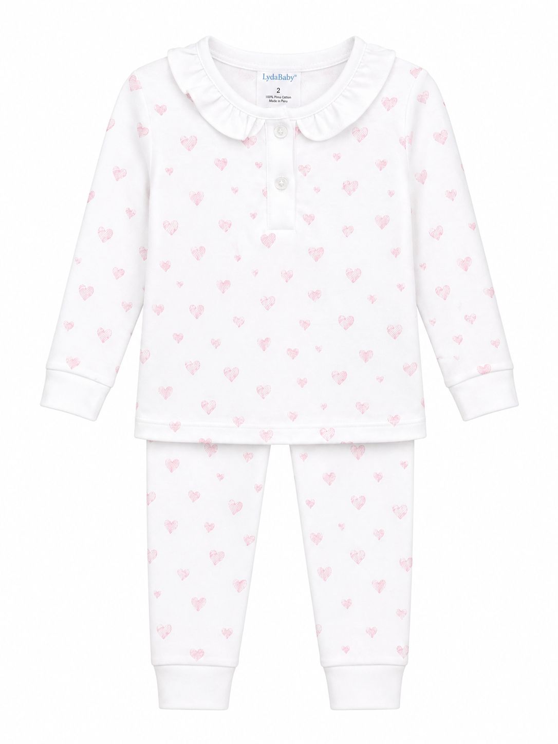 LYDA BABY AMOUR 2 PIECES SET PQ17B06-7405 AW26 is