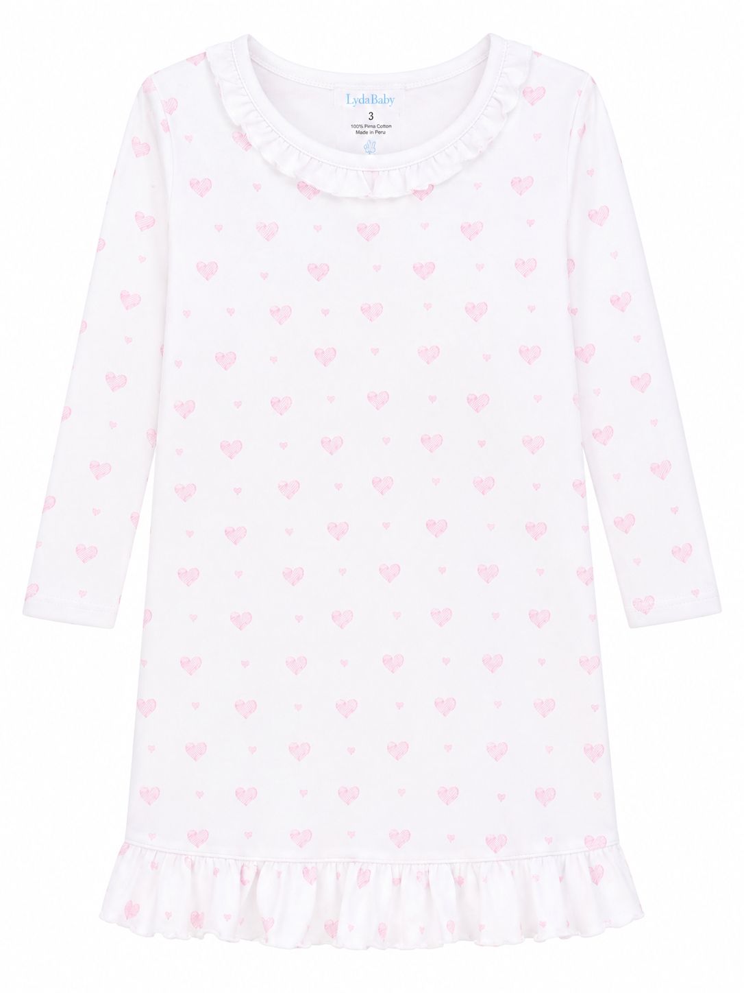 LYDA BABY AMOUR DRESS PP900BL-7405 AW26