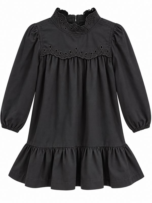 sweet threads black girl dress t-1483