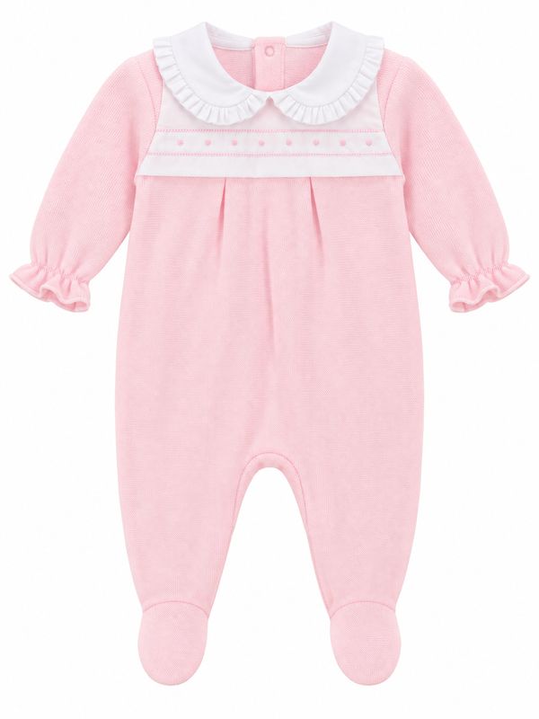 Babidu 11630 Baby Girls Cotton Knitted Romper
