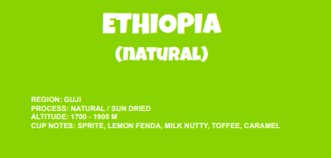 Ethiopia Washed (single origin)