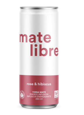 Mate Libre Rose & Hibiscus
