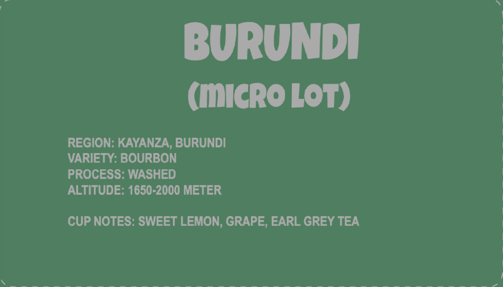 Burundi (micro-lot)