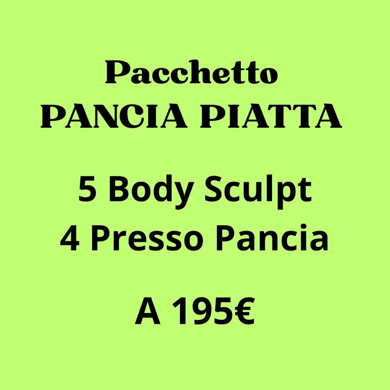 PANCIA PIATTA Pacchetto
