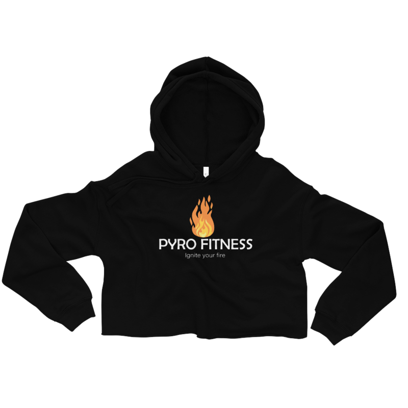 Cropped Pullover Hoodie
