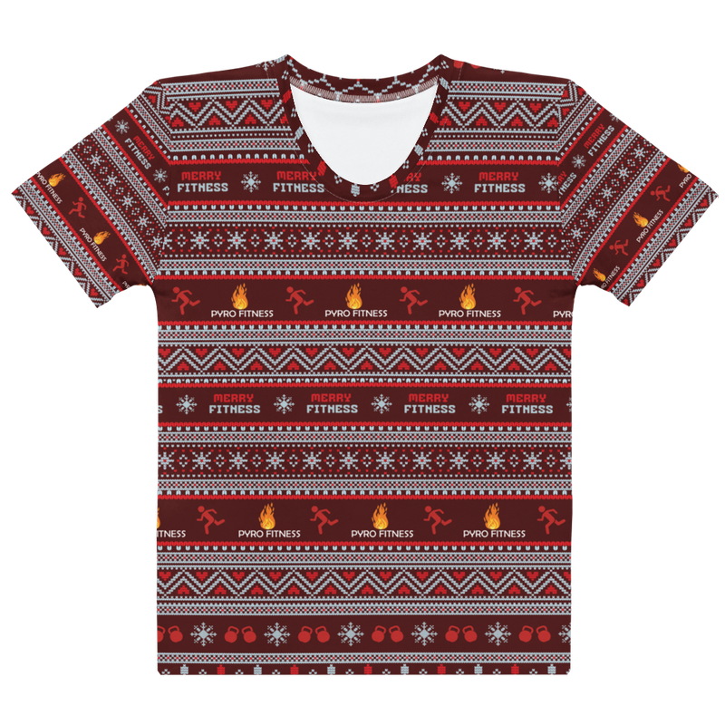 Women's Ugly Holiday Workout Tee