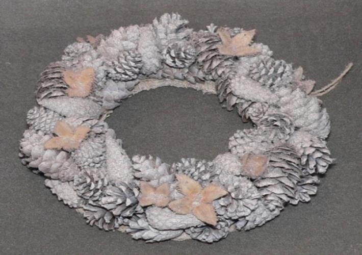 Vainags 20 cm balts