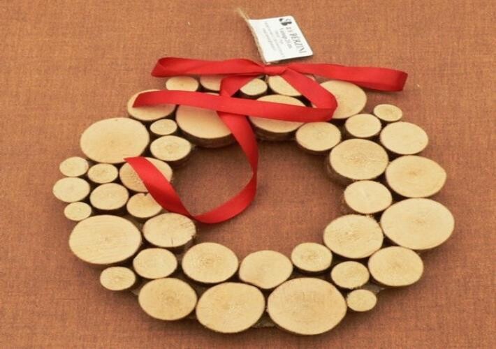 Vainags 20 cm koka ripiņu