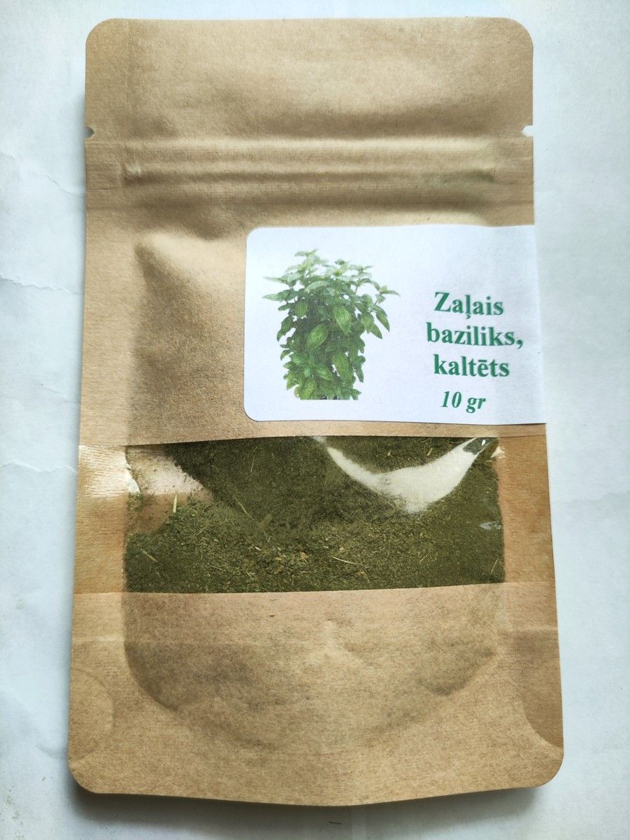 Baziliks zaļais (10g)