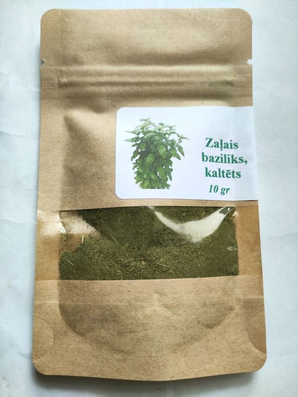 Baziliks zaļais (10g)