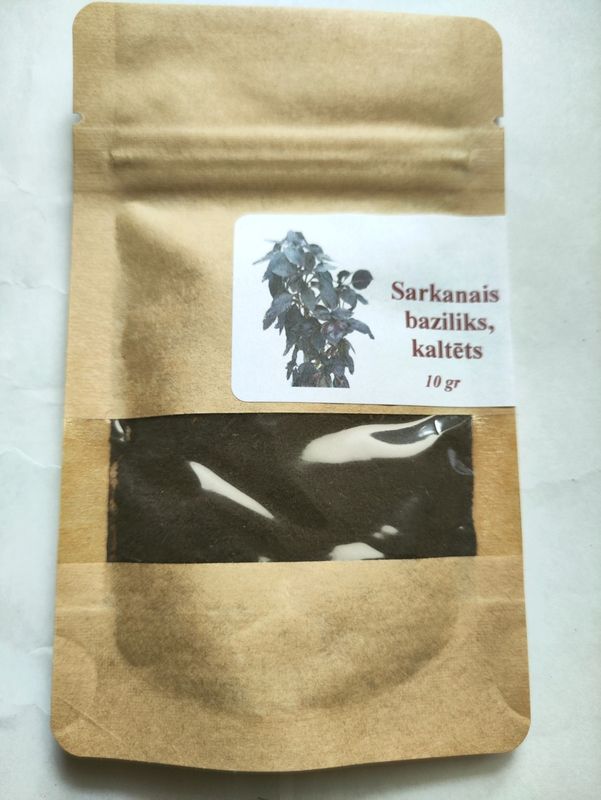Baziliks sarkanais (10g)