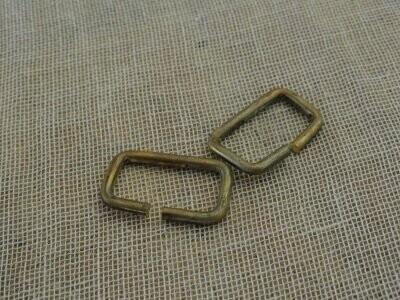 Brass Chinstrap D-Rings