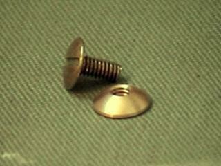 Dome Nut and Screw for M17A1 Kelley Transitional Helmet Dome Nut and Screw for M17A1 Kelley Transitional Helmet