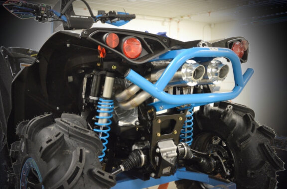 RJWC XMR RENEGADE FULL DUAL EXHAUST SYSTEM