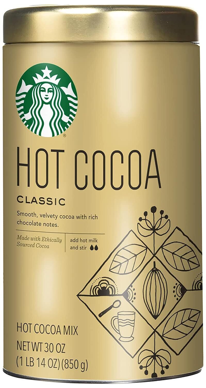 Hot Cocoa Mix Classic Starbucks 30 Oz