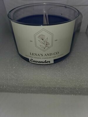 Lavender scented candle 14oz