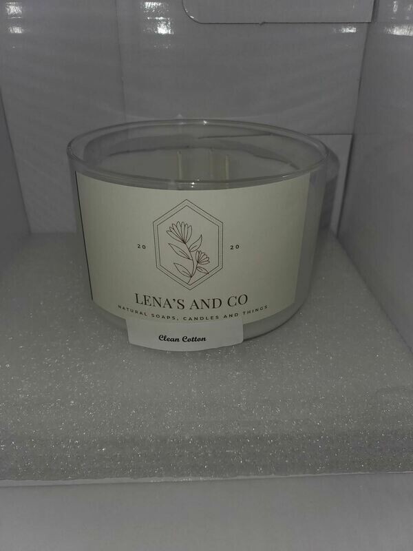 Clean cotton scented candle 14oz