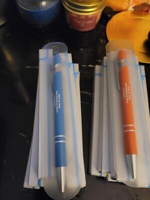 Lena's and co Light blue pen