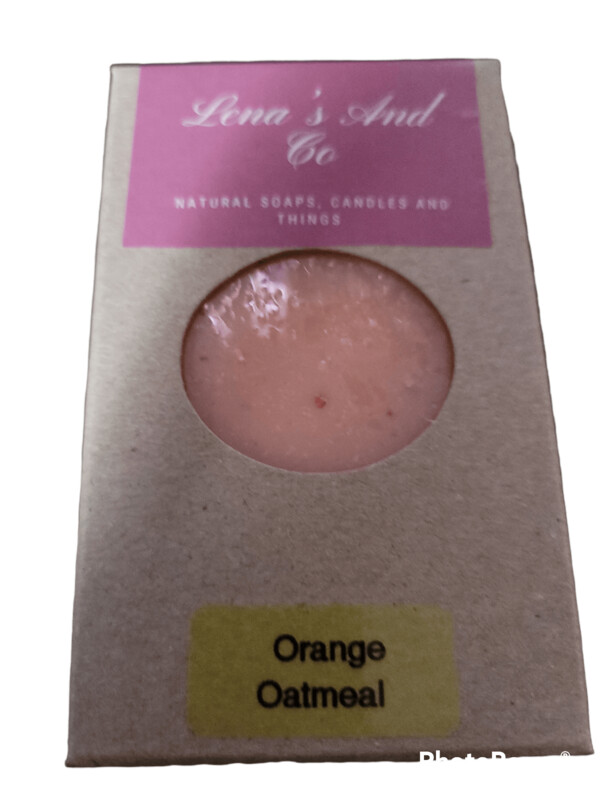 Orange Oatmeal Soap