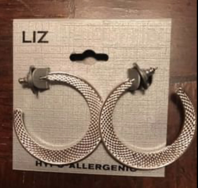 Liz Claiborne Hoop Earrings