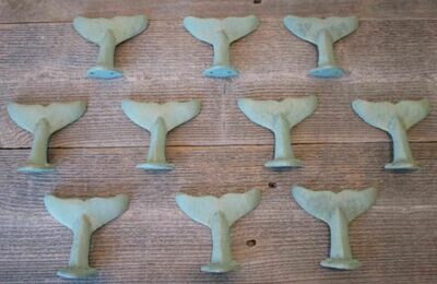 CAST IRON WHALE TAIL HOOK 3 CAST IRON WHALE TAIL HOOK 3