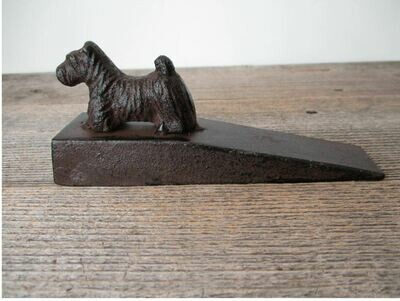 RUSTIC CAST IRON DOG DOOR STOPPERS RUSTIC CAST IRON DOG DOOR STOPPERS
