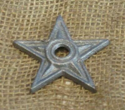 CAST IRON STAR WASHERS, 3