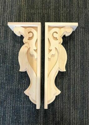 WOOD VICTORIAN CORBELS 17 WOOD VICTORIAN CORBELS 17