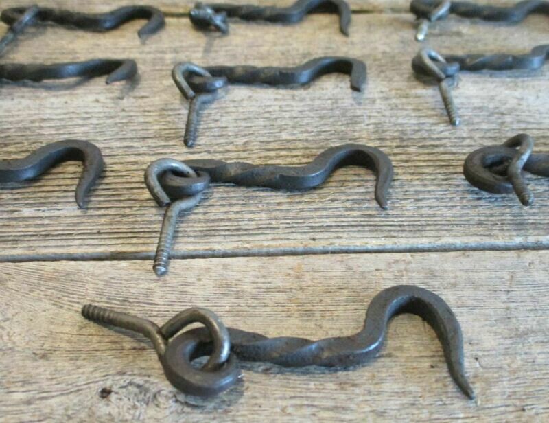 IRON HOOK AND EYE LATCH