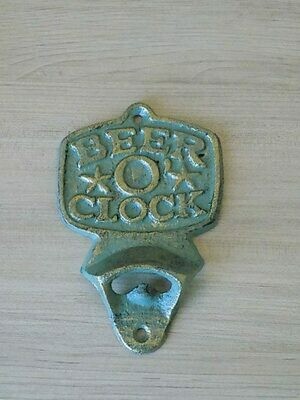 WALL MOUNT BEER O'CLOCK BOTTLE OPENER WALL MOUNT BEER O'CLOCK BOTTLE OPENER