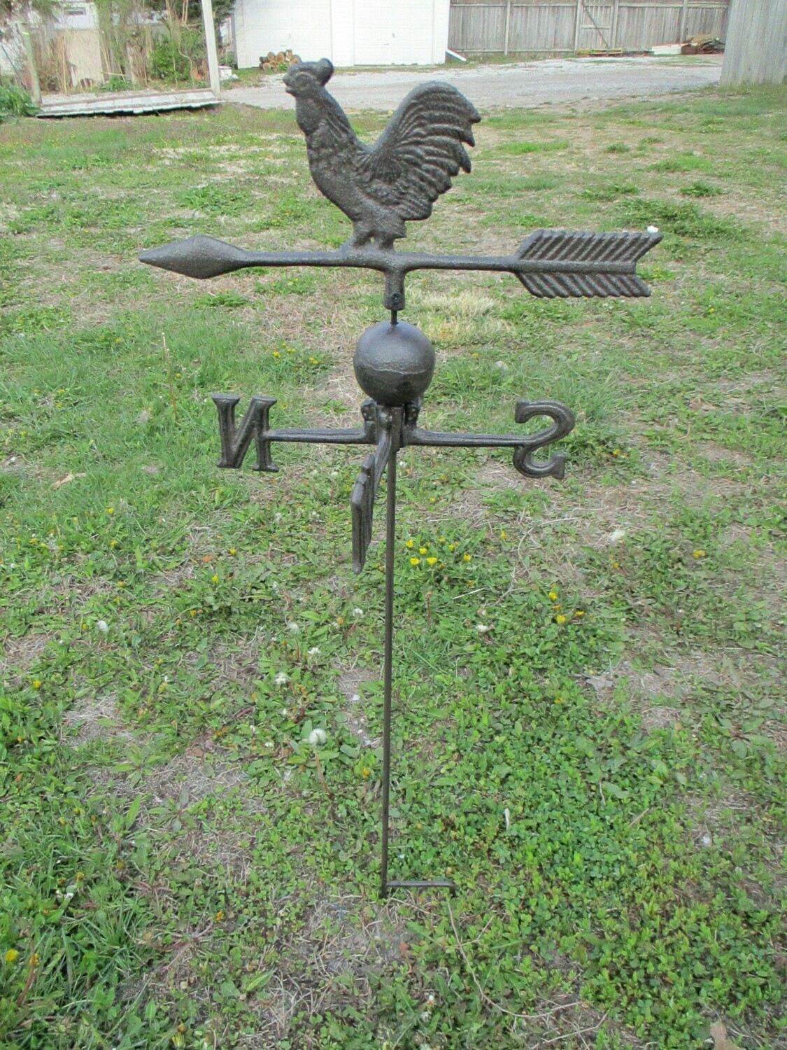 ROOSTER ROOSTER WEATHERVANE (GROUND MOUNT / STACK)