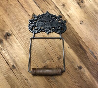 Cast Iron Ornate Toilet Paper Holder Cast Iron Ornate Toilet Paper Holder