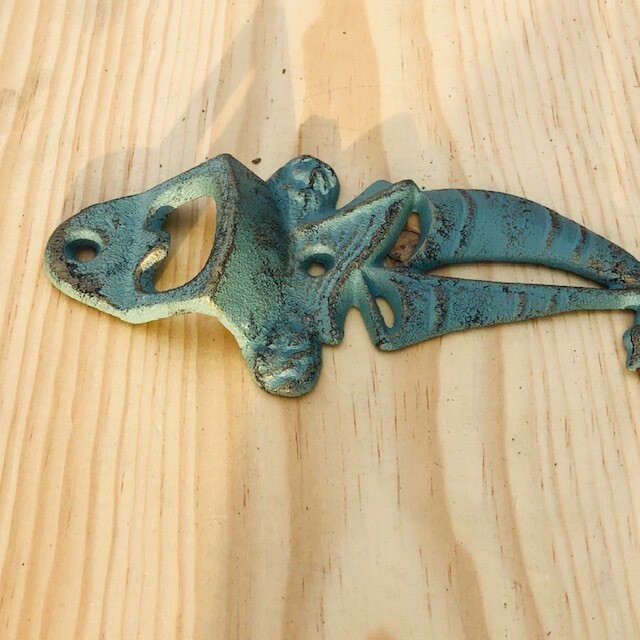 CAST IRON SAIL BOAT BOTTLE OPENER