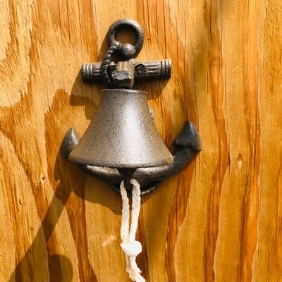 CAST IRON ANCHOR DINNER BELL CAST IRON ANCHOR DINNER BELL