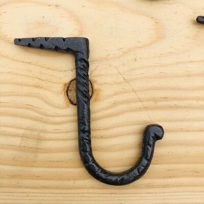HAND FORGED NAIL IN HOOK, 3.5 HAND FORGED NAIL IN HOOK, 3.5