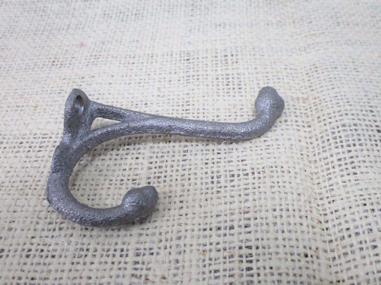 Cast Iron Hook, 3 1/4" Long​