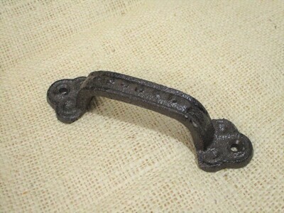 CAST IRON FANCY RUSTIC HANDLES 5 1/2