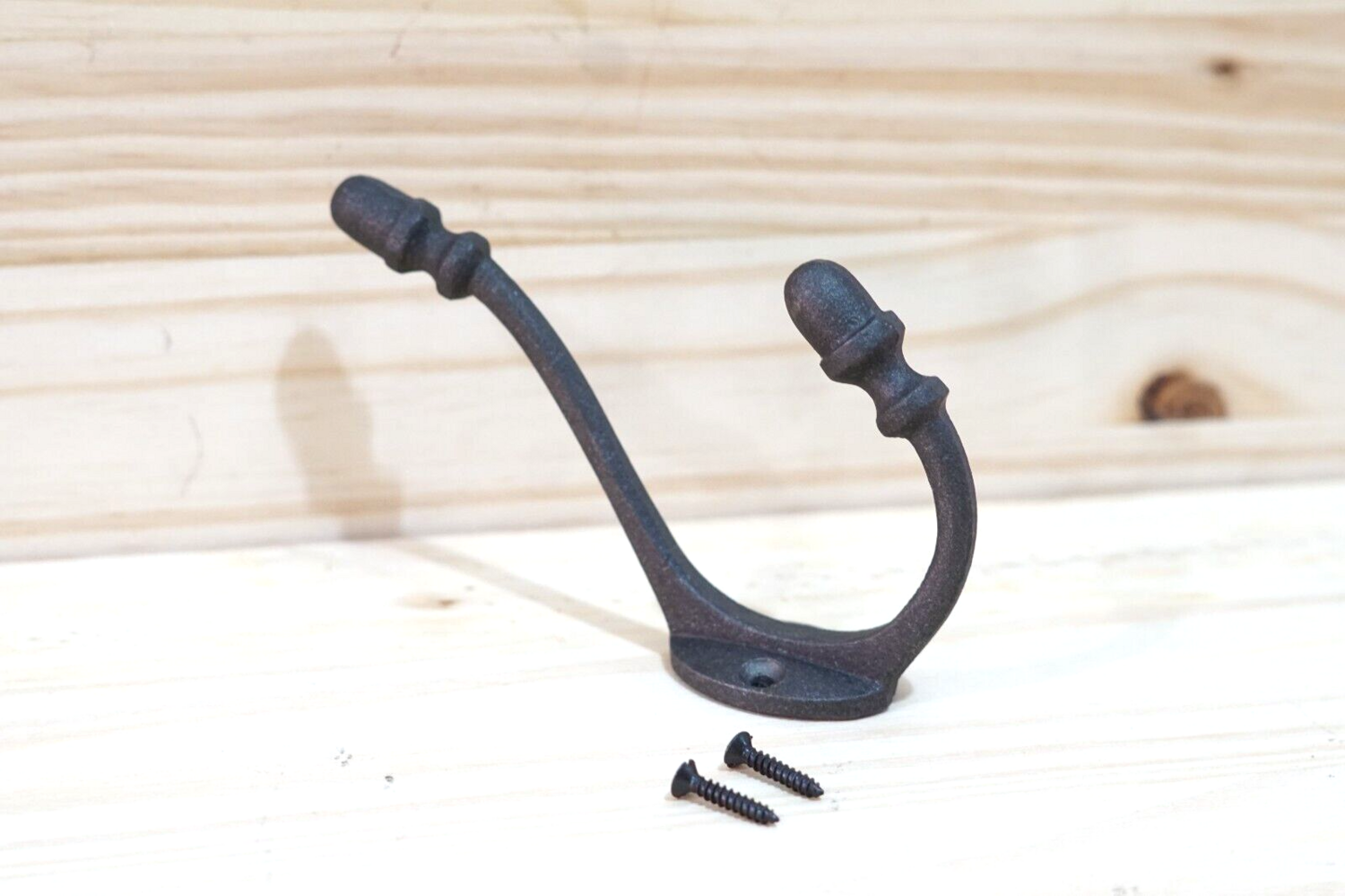 LARGE INDUSTRIAL DOUBLE ACORN  STYLE HOOK
