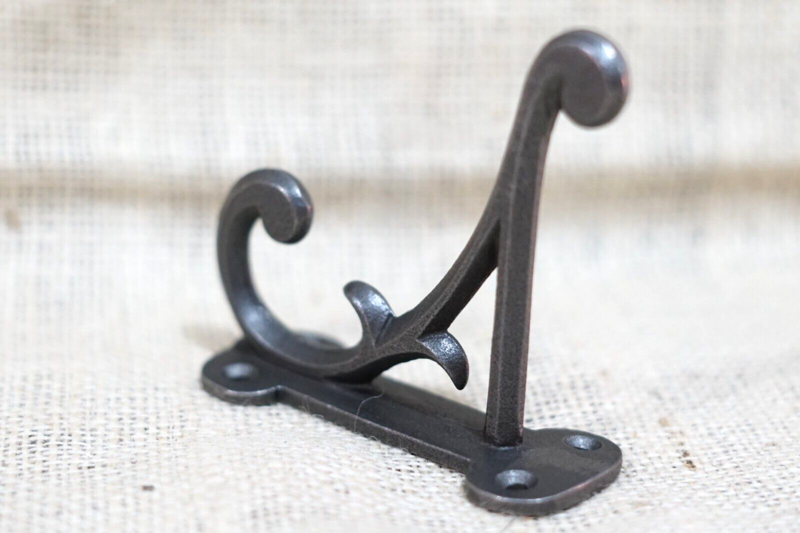Cast Iron Hook, 4 1/2" Long