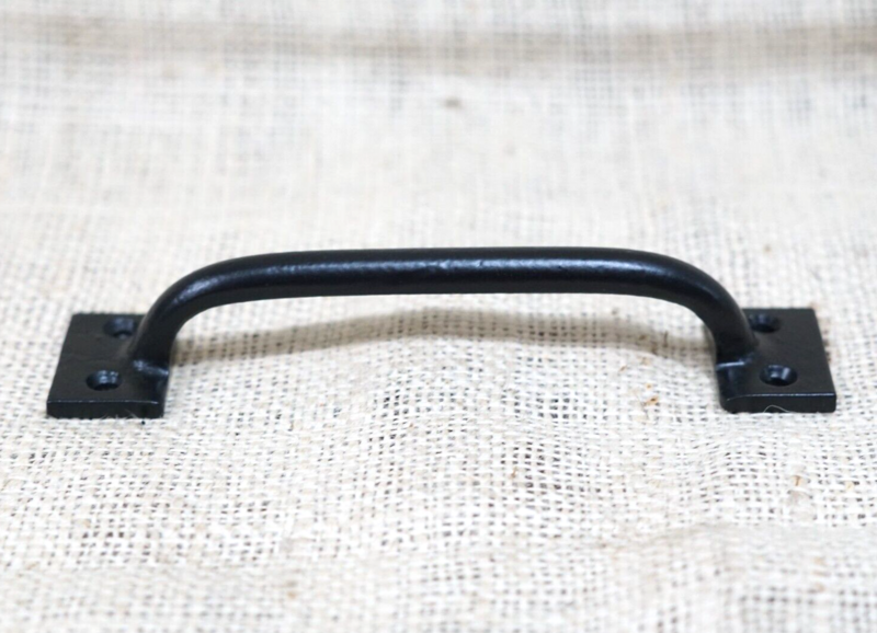 DURABLE BLACK HANDLES / PULLS,  6"