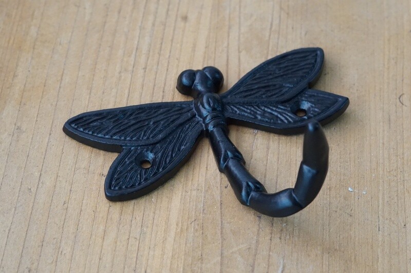 BLACK DRAGONFLY COAT HOOK