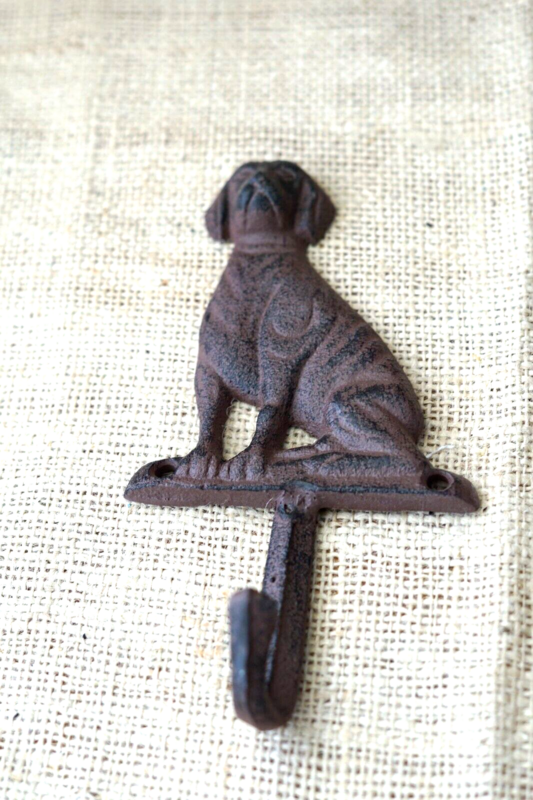CAST IRON DOG HOOK