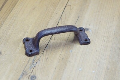 Rustic Cast Iron Handle 5 1/2 Long