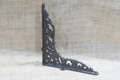 CAST IRON VICTORIAN BRACKETS 8 1/4 CAST IRON VICTORIAN BRACKETS 8 1/4