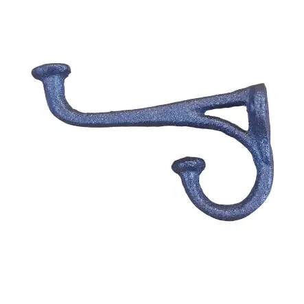 4" Raw Cast Iron Flat End Hook