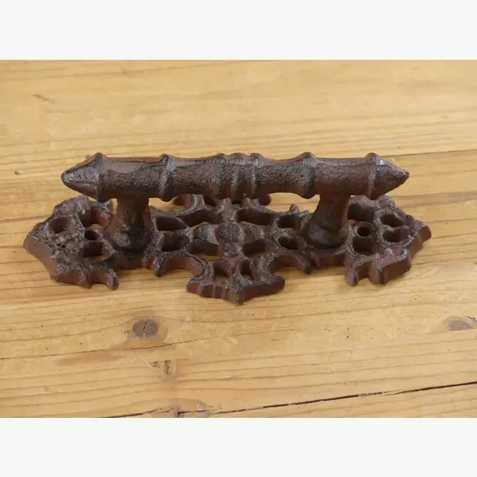 CAST IRON VICTORIAN 6 1/2" FANCY HANDLE