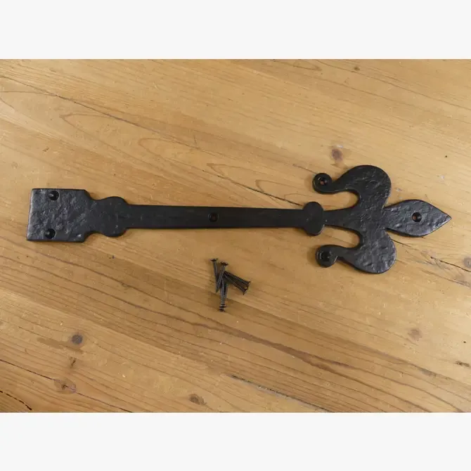 LARGE FLEUR DE LIS FAUX / DUMMY HINGE