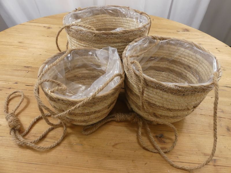 3 Piece Hanging Basket Set 3 Piece Hanging Basket Set