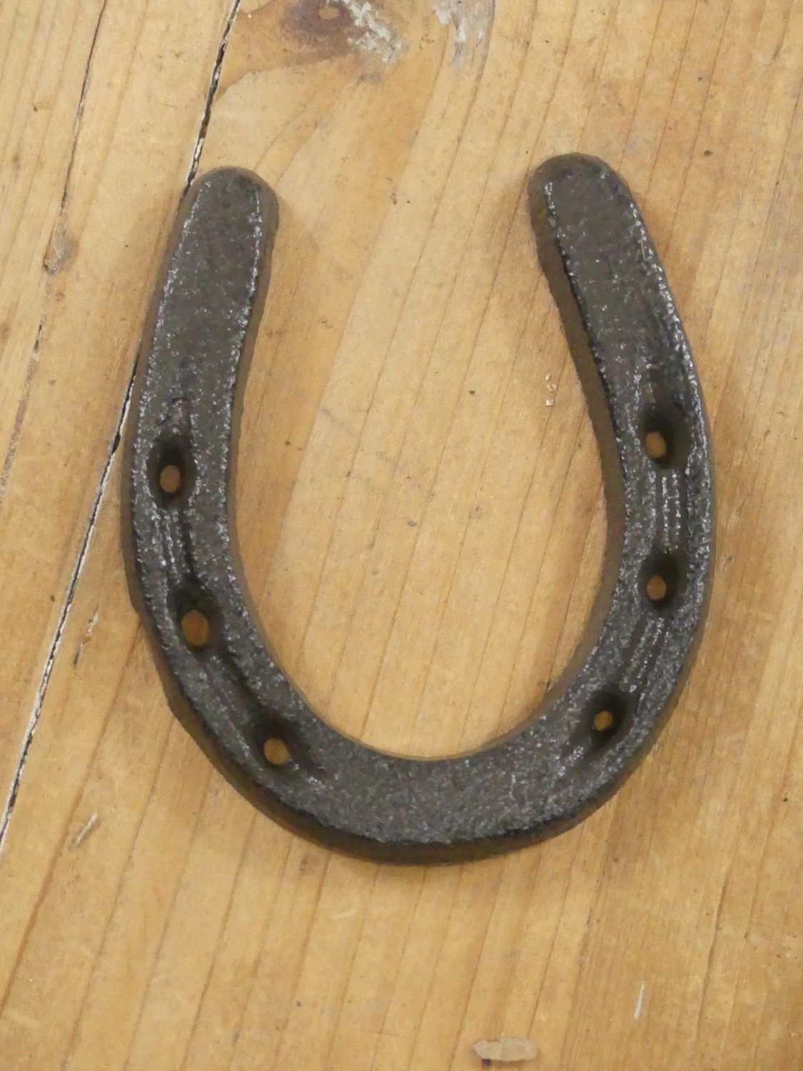 SMALL RUSTIC HORSESHOES,  3" X 3 1/2"