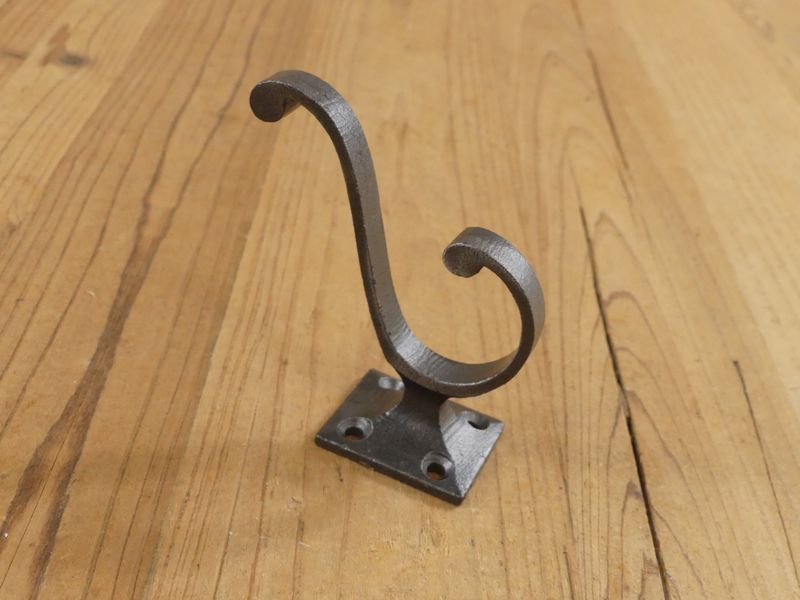 Iron Coat Hook, 3 1/2 Iron Coat Hook, 3 1/2"